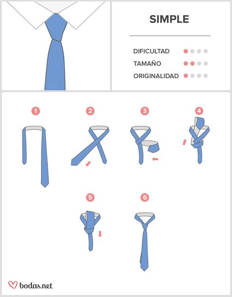 Como hacer un nudo de corbata elegante, cómodo y sencillo